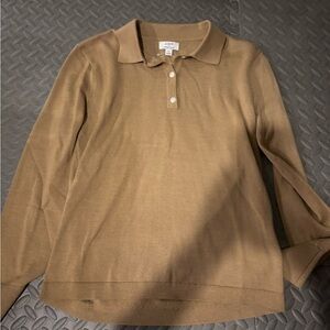 Jcrew polo sweater top new